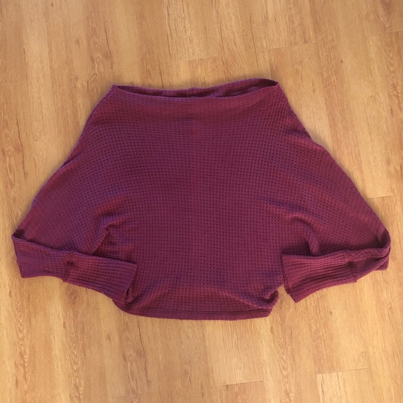 Free People Mercury Tee Thermal Oversized Slouchy - Picture 4 of 5